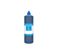 Bottiglia di ricarica 'inchiostro da 500 ml Compatibile con modelli di stampante C17590 C20590 M21000 C20Female C20750 C21000 Kit di inchiostro colorante pigmenti(500ML-C-Pigment)