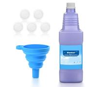 Bottiglia di ricarica riutilizzabile per Swiffer WetJet Kit Spray Mop, 1250 ml, include 1 bottiglia, 1 imbuto in silicone 5 guarnizioni, non contiene agenti detergenti