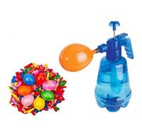 Bottiglia di riempimento del pallone d'acqua | Stazione di riempimento della pompa a palloncini per sport acquatici | Riempitore di palloncini a mano con 500 palloncini, divertimento acquatico per le