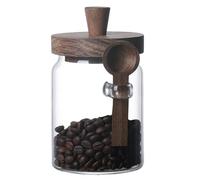 Bottiglia Di Riutilizzabile | Contenitore Ermetico Per Conservare Il Cibo | Supporto Trasparente Alla Bocca Larga Per Chicchi Di Caffè, Sale, Pepe, Cereali, Erbe, Farina, Zucchero, Tè, Riso, Nud
