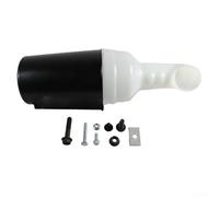 Bottiglia di sabbia ricaricabile per carrelli da golf EZGO e simili, montaggio senza trapano, design con collo curvo che assicura sabbia asciutta, struttura in ABS