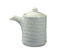 Bottiglia di salsa di soia stile giapponese Bottiglia di aceto in ceramica Bottiglia di salsa di soia Dispenser bottiglia di condimento per sushi bar Izakaya Ristorante giapponese, 180ml