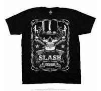 Bottiglia Di Slash Smoking Top Hat Guns N Roses Maglietta T M-2XL