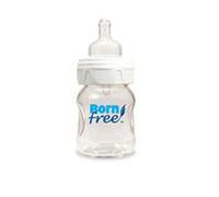 Bottiglia Di Vetro A Larga Bocca 5 Oz Di Born Free Baby Products
