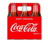 Bottiglia di vetro Coca-Cola 6 x 25 cl