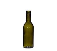 Bottiglia di vetro da 250 ml 'Bordeaux', verde antico, bocca: PP 28