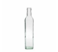 Bottiglia di vetro da 500 ml 'Marasca', quadrata, bocca: PP 31,5
