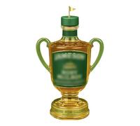 Bottiglia di whisky a forma di trofeo, decanter in vetro da 300 ml con doppio manico, design creativo 3D, bottiglie di vino vuote, articoli da bar soffiati a mano, regalo per la casa e il bar