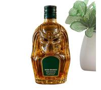 Bottiglia di Whisky - Bottiglie di Liquore 30 Cl con coperchio ermetico e design 3D - Coperchio ermetico contenitore vuoto per bevande vino riunioni esposizione commerciale