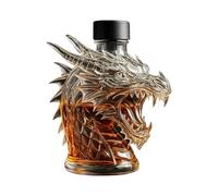 Bottiglia di whisky, centrotavola bar di casa, 1 pezzo, bottiglia di whisky Dragon's Wrath, divertente contenitore per liquori, uso versatile, per bar di casa da uomo