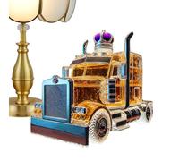 Bottiglia Di Whisky - Decanter Bourbon | Bottiglia Per Decanter Whisky Semi -camion | Jar Contenitore Arte Statue Archiviazione Per Barra Per Matrimoni Per Le Vacanze Collezione Da Cucina Da Uomo Deco