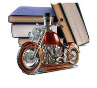 Bottiglia di whisky, decanter in vetro a forma di motocicletta, bottiglia for bevande, distributore di alcolici for appassionati di motociclette
