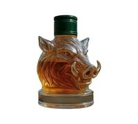 Bottiglia Di Whisky Di Cinghiale, Decanter Di Whisky Cinghiale, Bottiglia Di Liquori Per Animali, Decorativo E Funzionale, Materiale Robusto, Marrone, Per Viaggi, Pensione, Matrimonio, Lavaggio Per La