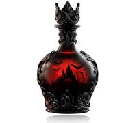 Bottiglia di whisky in stile pozione magica, decanter per vino con elisir di vampiro gotico, bottiglie di whisky di Halloween, ideale per Halloween, decorazione bar e collezionisti (bottiglia)