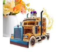 Bottiglia di whisky - mezzo camion - decanter a forma di whisky - bottiglia, scultura in creativa per cucina, bar, bancone | contenitore in alcool, statua d'arte per papà, compleanno
