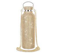 Bottiglia diamantata da 350 ml/500 ml/750 ml con catena Bottiglia d'acqua Regalo