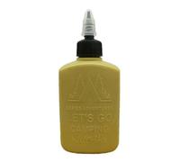 Bottiglia dispenser per olio, 100 ml, contenitore per condimenti da campeggio, coperchio avvitabile a tenuta stagna, ampolla portatile riutilizzabile, contenitore per condimenti per olio