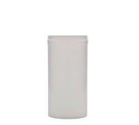 Bottiglia dosatrice da 655 ml 'Securibox', plastica PP, bianca, bocca: chiusura a vite