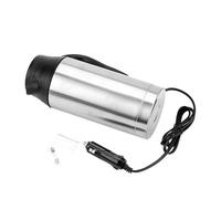 Bottiglia elettrica per auto da 750 ml, bollitore per camion, bollitore da viaggio per auto in acciaio in acciaio inossidabile Cupi di caffè caldo per l'acqua calda