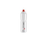 Bottiglia elite jet 950 ml logo rosso trasparente