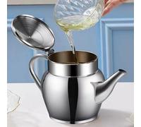 Bottiglia Erogatrice di Olio in Acciaio Inossidabile, Dispenser di Condimenti,