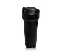 Bottiglia filtrante da 10 pollici, 2 punti/4 punti, purificatore d'acqua domestico, prefiltro bianco, bottiglia filtrante per sottolavello(Black 2)