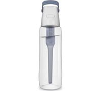 DAFI Bottiglia Filtrante Per Acqua, Cartucce Filtranti Incluso, con Filtro a Carbone Attivo, Capacità ottimale | Perfetto per la Palestra, Il lavoro, La Scuola e la Casa - Grigio 700 ML