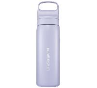 Bottiglia Filtro Acqua LifeStraw in Acciaio Inox; 18oz; Provence Purple LGV418PPWW