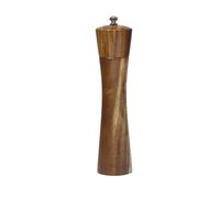 Bottiglia for condimento nera manuale for macinapepe in legno massello da 8 pollici, strumenti for agitare le spezie cucina, macinata a mano