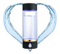 Bottiglia Generatrice di Acqua di Idrogeno N.P Con Tecnologia PEM e SPE, Fino a 1800PPB, Portatile Hydrogen Water Maker, Hydrogen Water Machine, Nuovo Ionizzatore D'acqua in Vetro Con Tecnologia