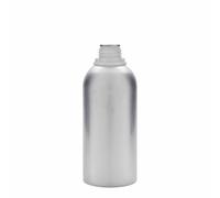 Bottiglia in alluminio da 625 ml, metallo, argento, bocca: DIN 32