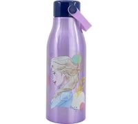 Bottiglia in alluminio per bambini Frozen Disney borraccia 760 ml con tappo svitabile e manico di silicone
