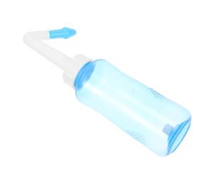 Bottiglia in Manuale 300ml Lavaggio per Portatile Nasale Pp | Controllo del Flusso, Uso Versatile, Confezione Busta Vuota, per Adulti e Bambini