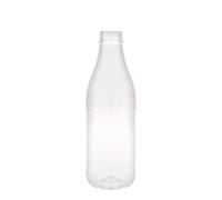 Bottiglia in PET da 1.000 ml 'Milk and Juice', plastica, bocca: 38 mm
