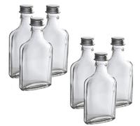 bottiglia in vetro 130 ml piccola per liquore da grappa limoncello vino olio new
