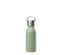 Qwetch - Borraccia Termica Active 1 L Verde Lime - Bottiglia termica in Acciaio Inox 90% Riciclato - Mantiene freddo per 24 ore e caldo per 12 ore - Senza perdite & senza BPA - Con ansa ergonomica