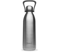 Qwetch - Borraccia Termica 1,5L in Acciaio Inox Spazzolato - 48h Freddo, 16h Caldo - Impermeabile, Senza BPA & Riutilizzabile - Bottiglia Termica con Manico per Sport, Escursioni, Ufficio, Campeggio