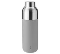 Bottiglia isolata Stelton Keep Warm Light Grey, acciaio inossidabile, plastica, 0,75 L