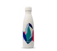 QWETCH - Bottiglia Isotermica Originals - Altitude Bianco 500ml - Bottiglia Nomade in Acciaio Inox - 24h Fredda & 12h Calda - Impermeabile, senza BPA