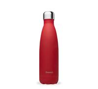 Qwetch - Borraccia Termica 500 ml in Acciaio Inox Rosso Originals - 24h Freddo, 12h Caldo - Ermetica, Senza BPA & Riutilizzabile - Bottiglia Termica per Sport, Ufficio, Viaggi, Escursioni