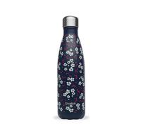 Qwetch Hanami - Borraccia termica blu originale da 260 ml - fredda e calda per 12 ore - Borraccia termica in acciaio inossidabile impermeabile e riutilizzabile, per sport, viaggi, ufficio, escursioni