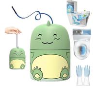Bottiglia Magica per la Pulizia della Toilette, detergente per la Toilette e Deodorante per la Toilette, Una Bottiglia può Essere utilizzata per Tre Mesi (Verde)