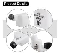 Bottiglia miscelatore carburante e olio da 1 litro facile da usare per motoseghe