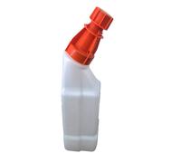 Bottiglia miscelatore olio per attrezzi da giardino capacità 1L con marcature r