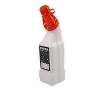 Bottiglia miscelatore olio per attrezzi da giardino capacità 1L con marcature r