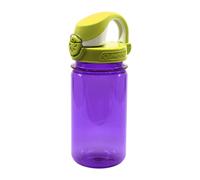 Bottiglia Nalgene Kids OTF con tappo verde 12 oz viola
