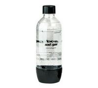 Bottiglia Nera PET 1 Lt 38mm SodaGas per Gasatore SodaStream, GasUp, HappyFrizz