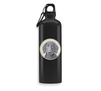 Bottiglia per acqua di razza Retriever con rivestimento piatto per proprietari di cani, borraccia per bevande, bottiglia da viaggio, bottiglia per sport all'aria aperta