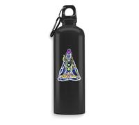Bottiglia per acqua, per meditazione Kundalini, per yoga, mente, chakra, energia, bevande, viaggi, sport all'aria aperta