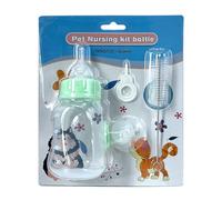 Bottiglia per allattamento per gattini, 120 ml, con tettarella in silicone e trasparente, biberon per gattini, cuccioli, conigli, piccoli animali, strumento per l'alimentazione dei gatti